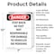 Signmission Safety Culture Sign, 7 in Width, Aluminum, Rectangle OS-2PACK-DS-A-710-V-2333 - alternate 2